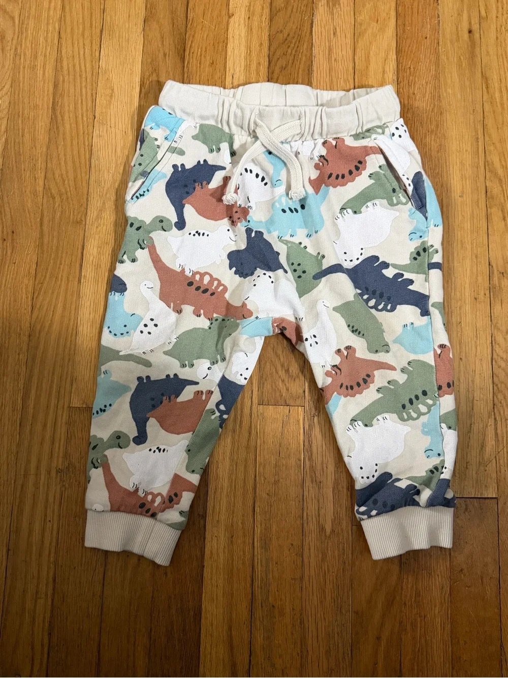 H&M 9M Dino Sweatsuit